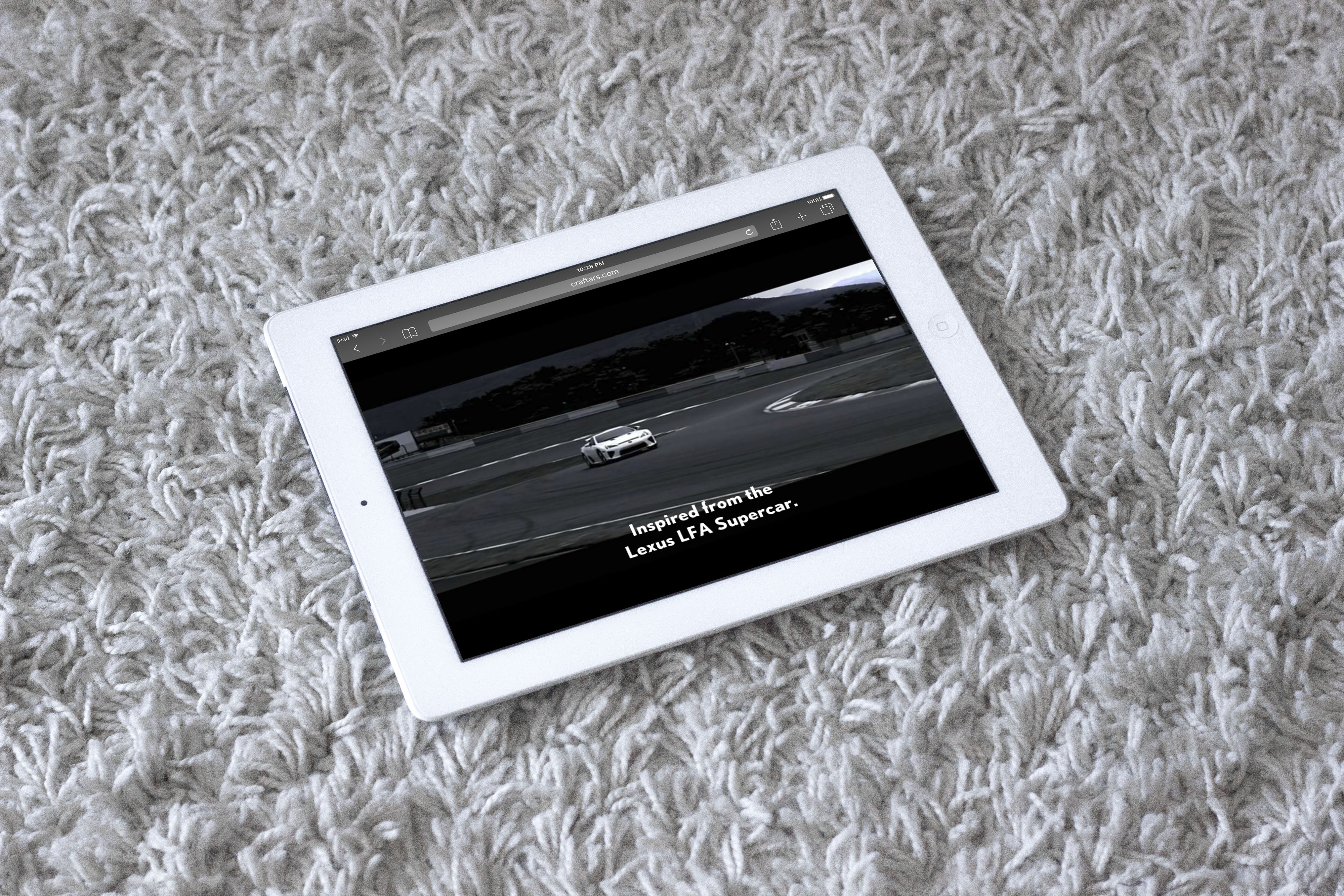 Lexus IS250 HTML5 interactive ad